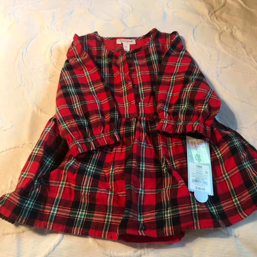 Girls 2 piece dress and top